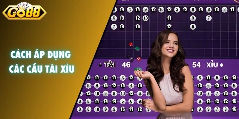 Cách áp dụng các cầu tài xỉu